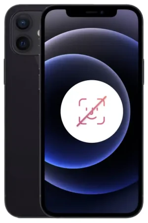 iPhone 12 128 Go Noir Reconditionné sans FACE ID Authentique