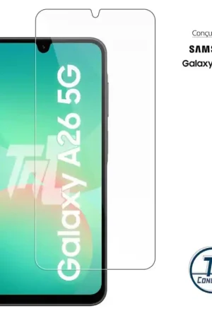 Samsung Galaxy A26 - Verre trempé Standard Premium - Protection écran (Transparent) - TM-Concept® Prix Réduit