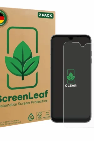 Réduction 2 Pièces ScreenLeaf Clear Protection d'écran durable pour Fairphone 4