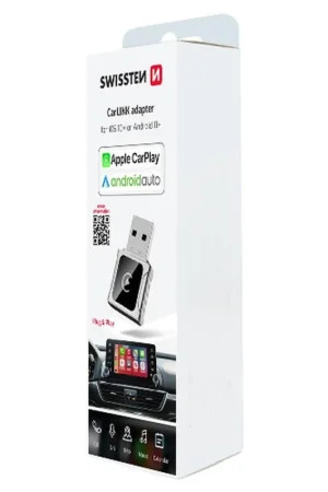 Adaptateur CarPlay / Android Auto universel blanc Remise