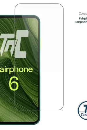 Vente Directe Fairphone 6 - Verre trempé Standard Premium - Protection écran (Transparent) - TM-Concept®