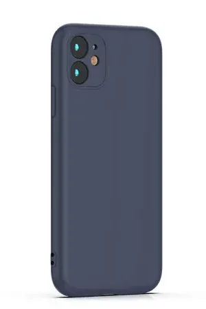 Acheter Direct Olixar Soft Silicone Protective Midnight Blue Case - For iPhone 17