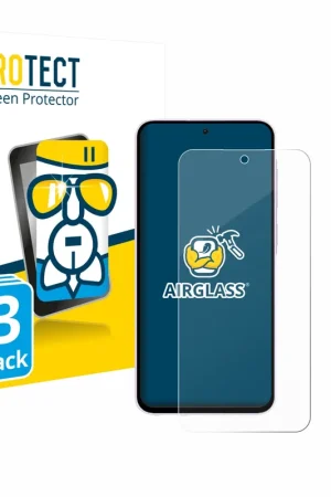 3 Pièces BROTECT AirGlass Protection d'écran en verre pour Samsung Galaxy A56 5G Prix Bas