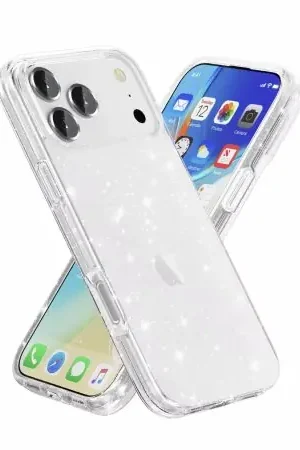 Olixar Clear Glitter Tough Case - For iPhone 17 Pro Max Commande En Gros