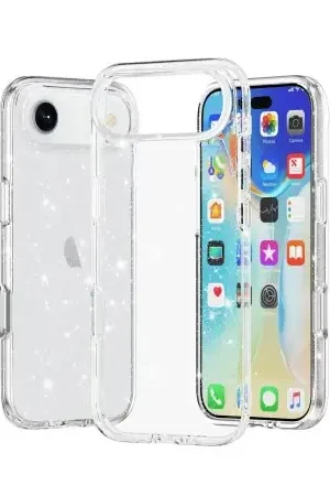 Olixar Clear Glitter Tough Case - For iPhone 17 Air Achat Immédiat