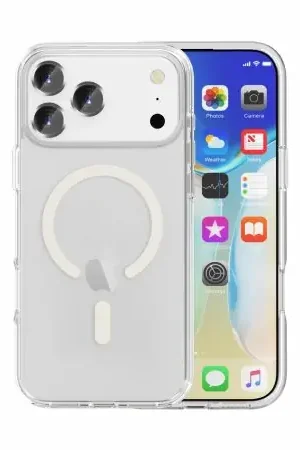 Olixar ExoShield Clear MagSafe Case - For iPhone 17 Pro Max Commander Maintenant