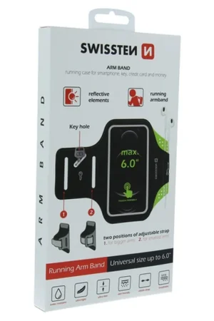 Brassard de sport universel Swissten Top Vente