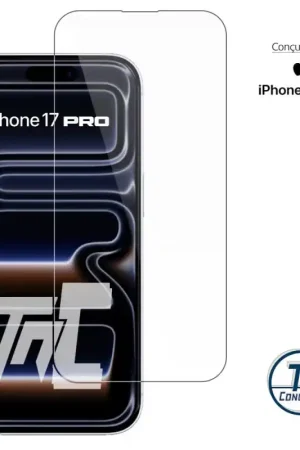 Apple iPhone 17 Pro - Verre trempé Standard Premium - Protection écran (Transparent) - TM-Concept® Marque