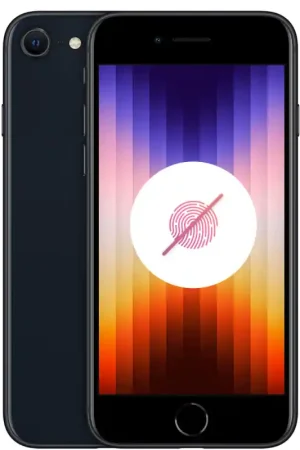 iPhone SE 2022 128 Go Minuit Reconditionné - Noir sans TOUCH ID Prix Bas