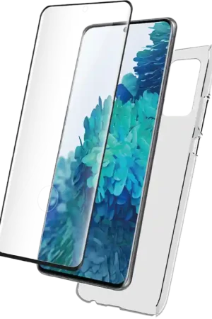 Meilleur Choix Pack Samsung G S21+ 5G Coque Transparente + Verre trempé Bigben