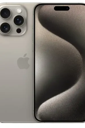 Expédition Rapide iPhone 15 Pro 128 Go Titane Naturel Reconditionné