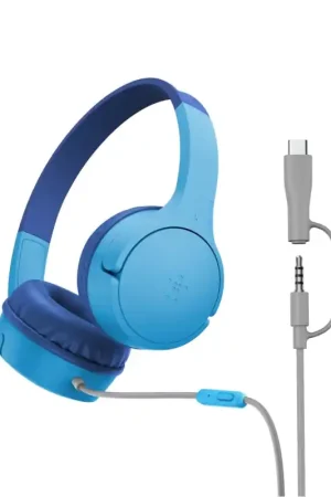 Acheter Direct Casque filaire enfant Belkin SoundForm Mini - Bleu