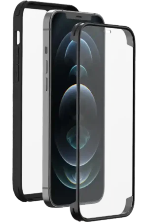 Coque 360° iPhone 12 Pro Max Noire Bigben Haute Qualité