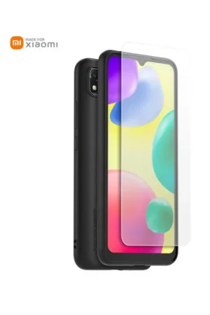 Pack coque verre trempé pour Redmi 9C/10A Nouveauté