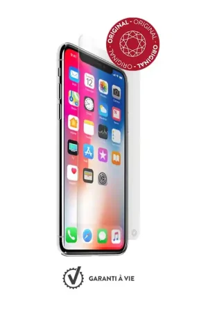 Usine Directe Verre trempé pour iPhone X/XS - Force Glass +kit de pose exclusif
