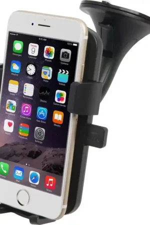 MUVIT support voiture premium smartphone 90mm avec pack accessoires Vente Flash