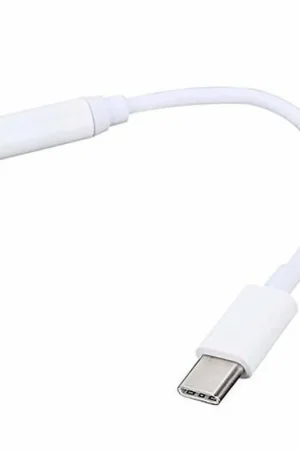Vente Directe Adaptateur USB-C / Jack universel blanc
