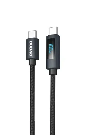 Acheter Direct Dudao 100W 1m USB-C to USB-C Charge & Sync Cable with LED Display