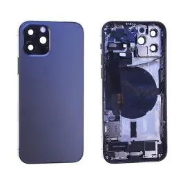 Vitre Arrière + Châssis Apple iPhone 12 Pro - Version US Graphite Super Prix