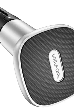 Prix Choc BOROFONE,Support magnétique fixation grilles d'aérations- gris