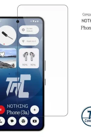 Expédié Aujourd’hui Nothing Phone 3a - Verre trempé Standard Premium - TM-Concept®