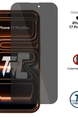 Apple iPhone 17 Pro Max - Verre trempé Anti-Espions - TM-Concept® gamme Privacy Livraison Gratuite