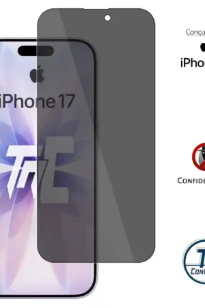Top Vente Apple iPhone 17 - Verre trempé Anti-Espions - TM-Concept® gamme Privacy