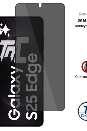 Samsung Galaxy S25 Edge - Verre trempé Anti-Espions - TM-Concept® gamme Privacy Acheter Direct