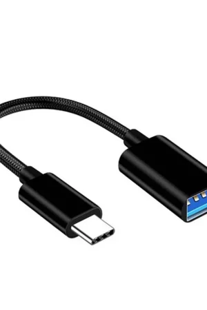 Cable OTG/USB-C Noir Universel Super Prix