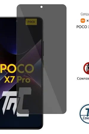 Xiaomi Poco X7 Pro - Verre trempé Anti-Espions - TM-Concept® gamme Privacy Meilleur Choix