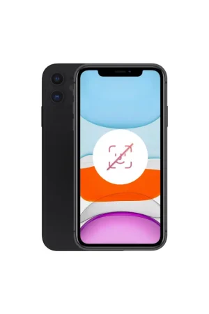 Haute Qualité iPhone 11 64 Go Noir Reconditionné sans FACE ID