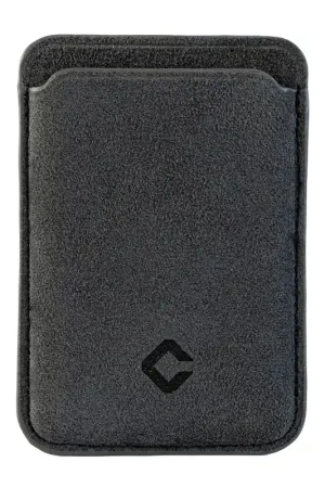 Top Vente Coverzs Alcantara MagSafe portefeuille (noir)