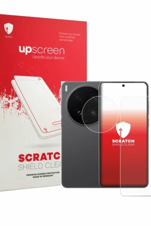 upscreen Scratch Shield Clear Premium Protection d'écran pour Vivo X300 Ultra (Avant+Caméra) Satisfait Ou Remboursé