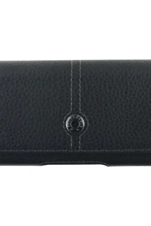 Etui ceinture Club Universel Noir Faconnable Dernier Modèle
