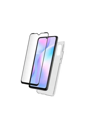 Petit Prix Pack Xiaomi Redmi 9A Coque Transparente + Verre trempé Bigben
