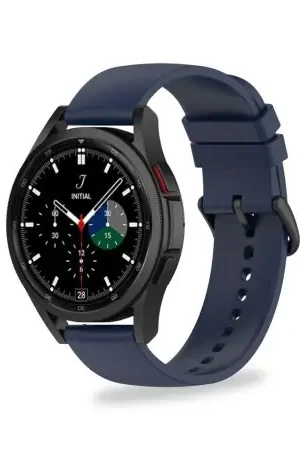 Affaire À Saisir Olixar Midnight Blue Soft Silicone Strap (M/L) - For Samsung Galaxy Watch FE (40mm)