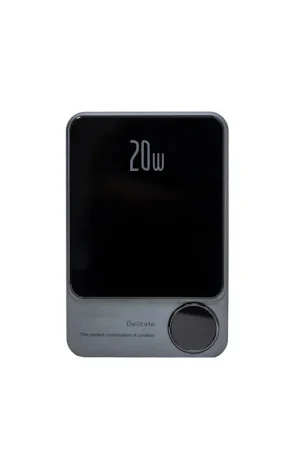 Acheter En Ligne Coverzs Batterie externe MagSafe Solid 20 W 10.000 mAh (Noir)