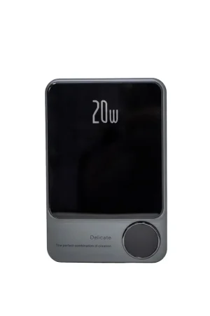 Marque Coverzs Batterie externe MagSafe Solid 20 W 5.000 mAh (Noir)