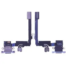 Nappe / Connecteur de Charge iPhone 16 Pro Blanc (PIEC) Expédié Aujourd’hui