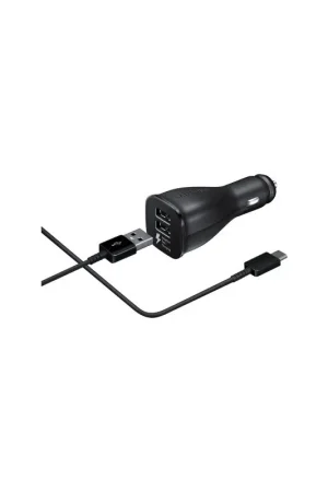 Chargeur voiture Samsung avec câble USB/USB C Livraison Express