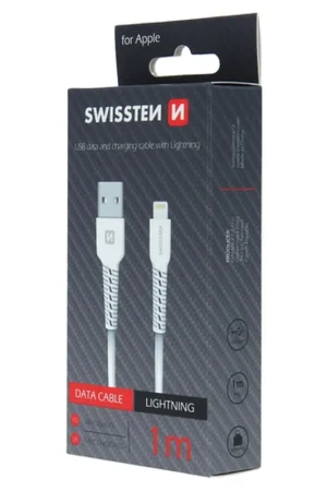 Câble USB/Lightning 1m Blanc Universel Dernier Modèle