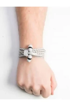Ecouteurs bracelets WRAPS Talk - gris Offre Exclusive