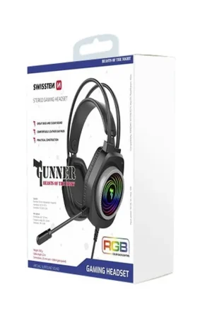 Casque gaming Swissten - Noir Commande En Gros