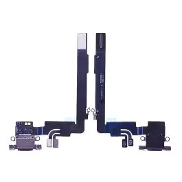 Soldes Nappe / Connecteur de Charge iPhone 16 Pro Max Or (PIEC)