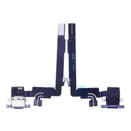 Nappe / Connecteur de Charge iPhone 16 Pro Max Blanc (PIEC) Promotion Saisonnière