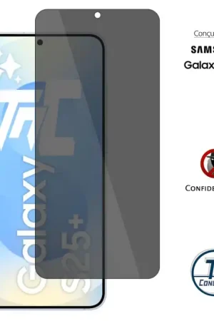 Samsung Galaxy S25 Plus - Verre trempé Anti-Espions - TM-Concept® gamme Privacy Quantité Limitée