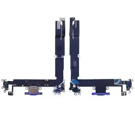 Nappe / Connecteur de Charge iPhone 16 plus Bleu (PIEC) Solde
