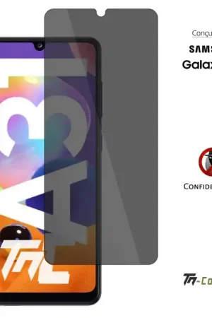 Samsung Galaxy A31 - Verre trempé Anti-Espions - TM-Concept® gamme Privacy Haute Qualité