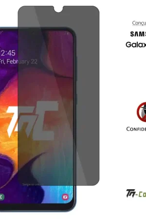 Retour Gratuit Samsung Galaxy A50 - Verre trempé Anti-Espions - TM-Concept® gamme Privacy