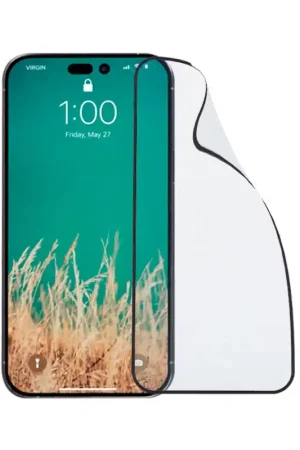 Expédié Aujourd’hui Verre Trempé Complet Incassable pour iPhone 15 Plus